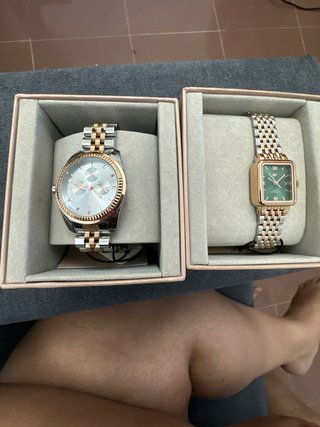 Relojes Parfois dorados y plateados