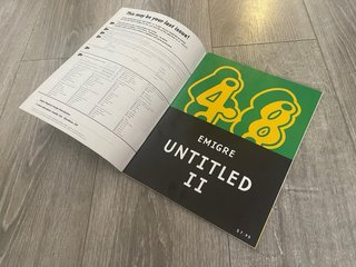 Revista Emigre nº 48 – Historia del diseño digital