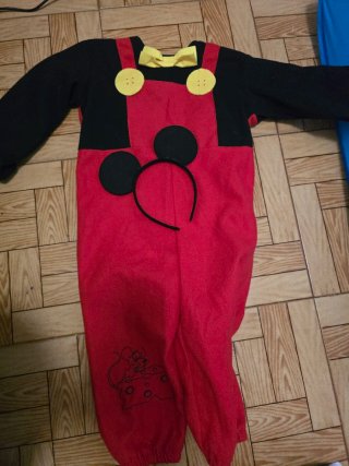 Disfraz Mickey Mouse 18-36 meses