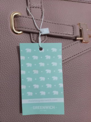 Bolso Shopper Greenwich Rosa - Nuevo