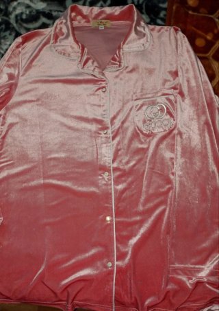 Pijama terciopelo Gucci rosa talla XL