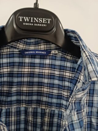 Camicia a quadri bimbo 8 anni