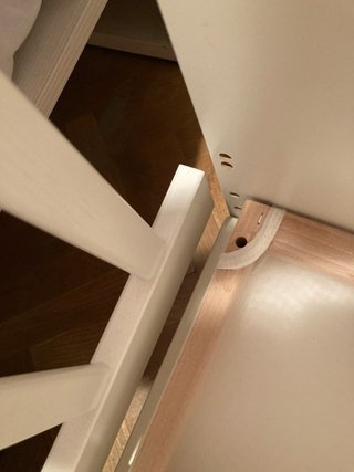Cuna Ikea con cajones
