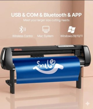 Cortadora de Vinilo VEVOR 34 Bluetooth
