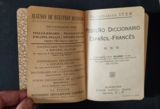 Pequeño Diccionario Español-Francés antiguo