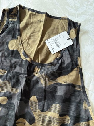 Camiseta tirantes Tezenis camuflaje