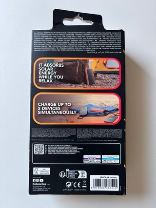 Power Bank Solar Cellularline 10000mAh