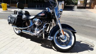 Harley Davidson Heritage Softail 2006 Negra