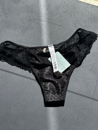 Braguita Intimissimi Negra Estampada