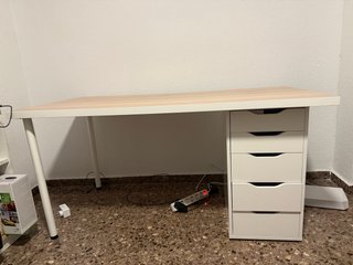 Escritorio Ikea 1.60m con Cajonera