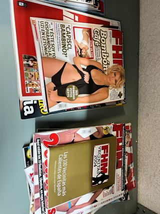 Lote de 20 revistas interviu,FHM y maxim