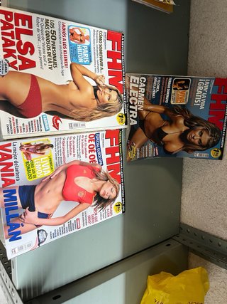 Lote de 20 revistas interviu,FHM y maxim
