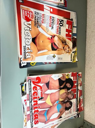 Lote de 20 revistas interviu,FHM y maxim