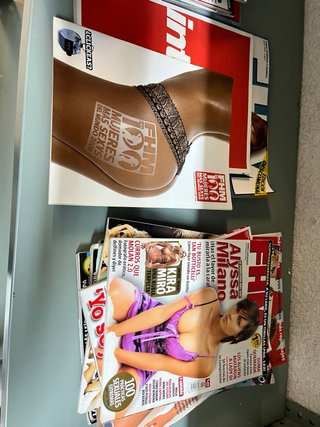 Lote de 20 revistas interviu,FHM y maxim