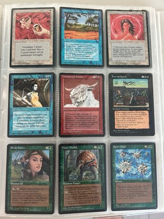 Magic The Gathering Vintage Old School Cards