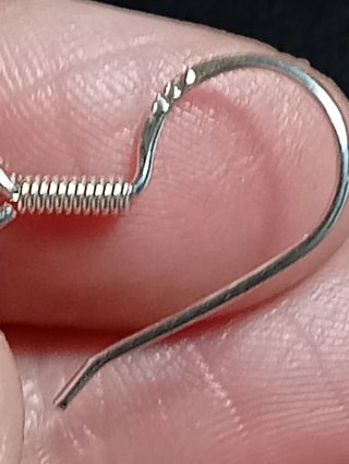 Pendientes Plata Ley topacio rutilado