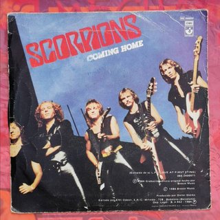 1984 SCORPIONS Rock You Like a Hurricane vinilo 45