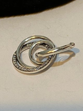 Pendientes Pandora Aro Plata