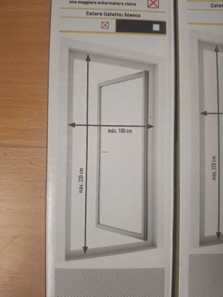 Cortina mosquitera 100*220 para puertas