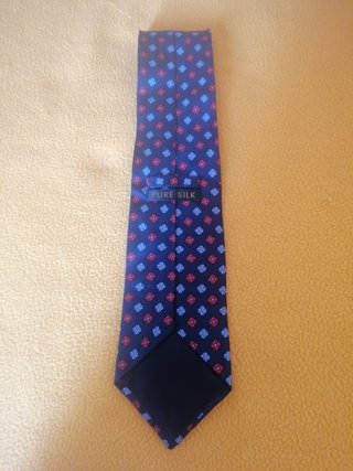 Corbata Rayas Azul y Rojo