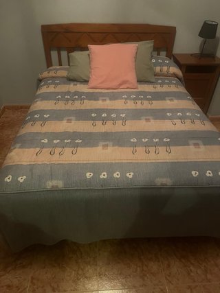 Edredón y cortina a juego