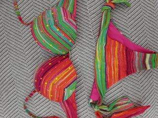 Bikini estampado multicolor