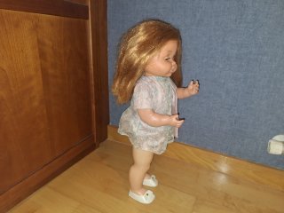 Jesmar Luchy muñeca  Vintage mama mecedora