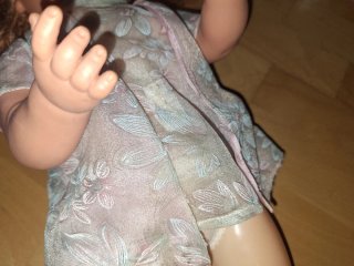 Jesmar Luchy muñeca  Vintage mama mecedora
