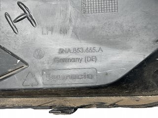 moldura parachoques  Tiguan II del izq 16-23