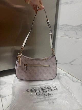 Bolso Guess Beige y Blanco