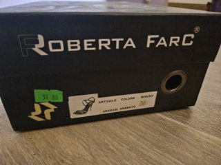 Sandali Gioiello Roberta Farc – Argento Sparkling
