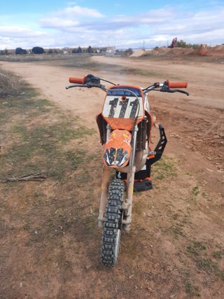 KTM 65cc Motocross Naranja/Blanco