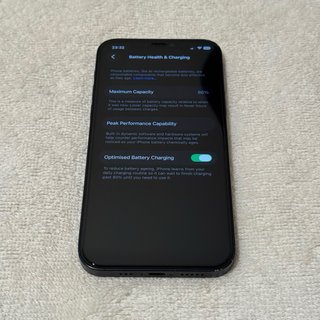 iPhone 12 Negro 128GB Batería 86% + Funda