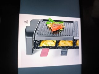 Parrilla Eléctrica Raclette