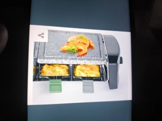 Parrilla Eléctrica Raclette