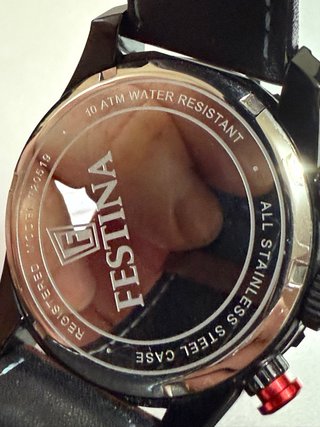 Reloj Festina Chronograph Azul y Marrón
