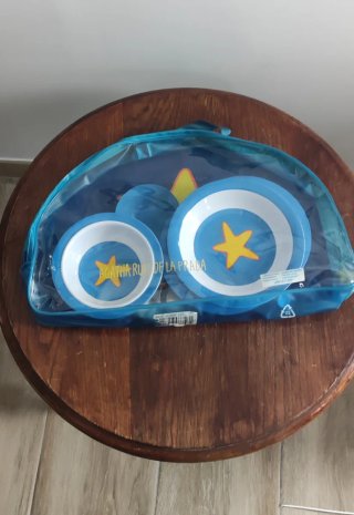 Set platos plástico Agatha Ruiz de la Prada