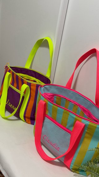 Bolsos de playa personalizados