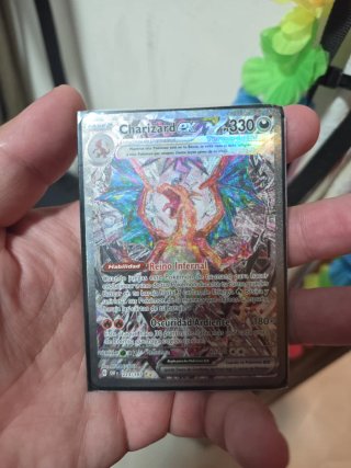 Carta Pokémon Charizard EX Español