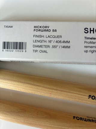 Baquetas Pro-Mark Hickory 5A