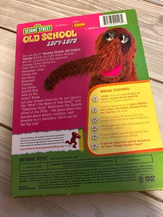 BARRIO SÉSAMO PACK 3 DVDs OLD SCHOOL - ENGLISH