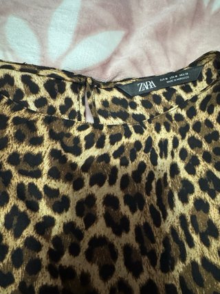 Camisa Zara Animal Print