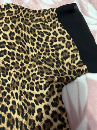 Camisa Zara Animal Print