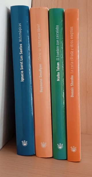 Desafíos matemáticos. Lote 4 libros.