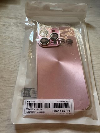 Funda iPhone 15 Pro Rosa
