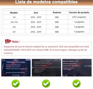 Kit inalámbrico CarPlay para Audi