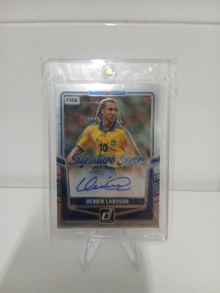 Panini Donruss Soccer 2024 Henrik Larsson Auto
