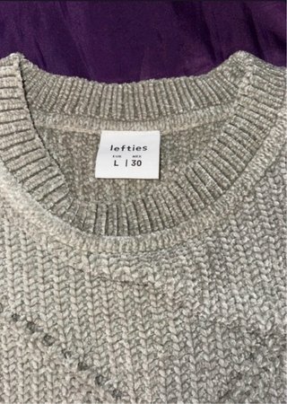 Jersey gris de punto