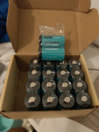SHENTEC CR123A Batterie Non-Rechargeable