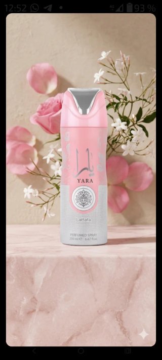 Desodorante Yara Perfumed Spray Rosa